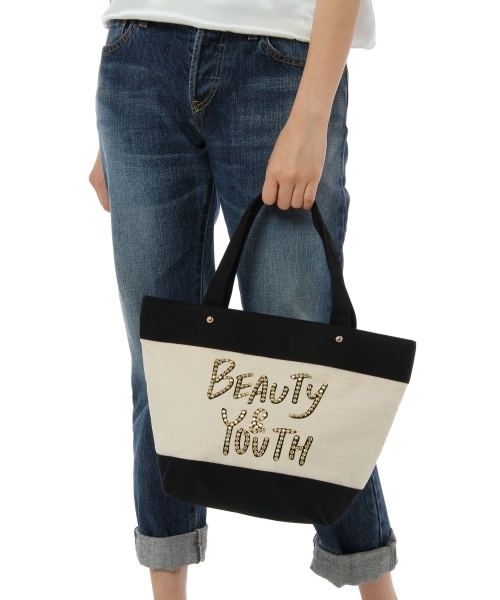 BEAUTY&YOUTH UNITED ARROWS（ビューティーアンドユースユナイテッドアローズ）の「BYBC B&Yロゴトートバッグ3◆（トートバッグ・レディース・ブラック・フリー）」の9枚目の写真