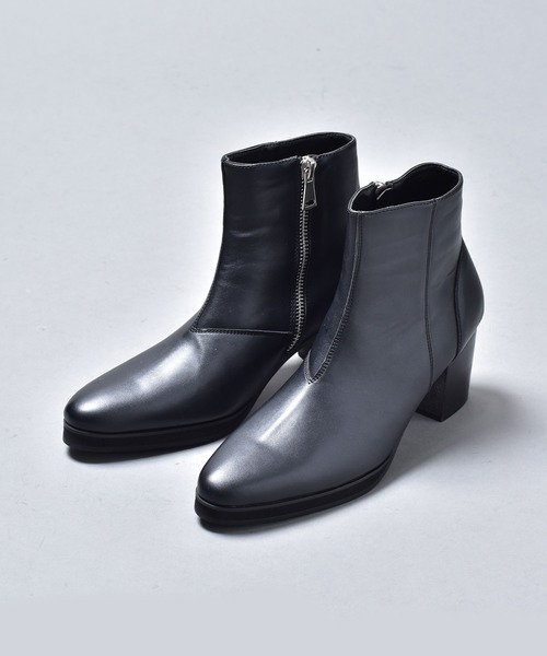 endevice(エンデヴァイス)の「プラットフォーム ヒールブーツ / ハイヒール(ブーツ・メンズ・ブラック・42/40/44)」の2枚目の写真