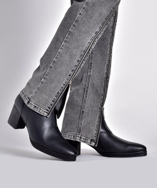 endevice(エンデヴァイス)の「プラットフォーム ヒールブーツ / ハイヒール(ブーツ・メンズ・ブラック・42/40/44)」の10枚目の写真