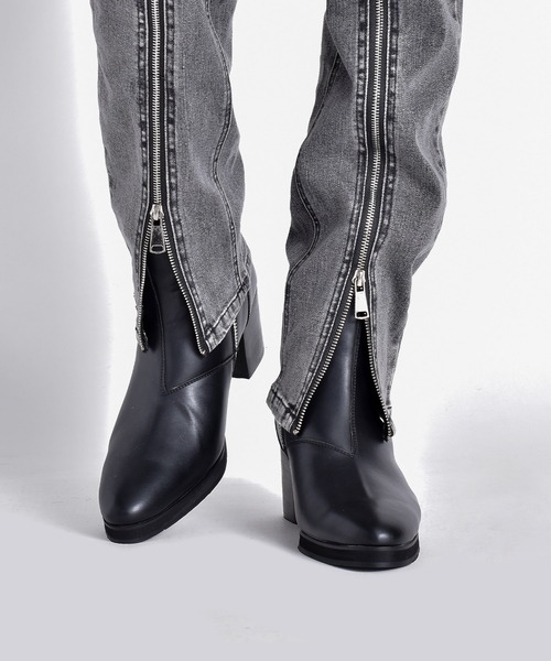 endevice(エンデヴァイス)の「プラットフォーム ヒールブーツ / ハイヒール(ブーツ・メンズ・ブラック・42/40/44)」の9枚目の写真