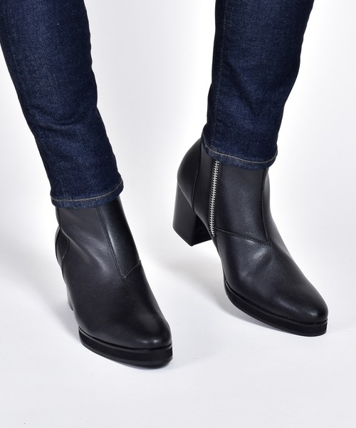 endevice(エンデヴァイス)の「プラットフォーム ヒールブーツ / ハイヒール(ブーツ・メンズ・ブラック・42/40/44)」の13枚目の写真