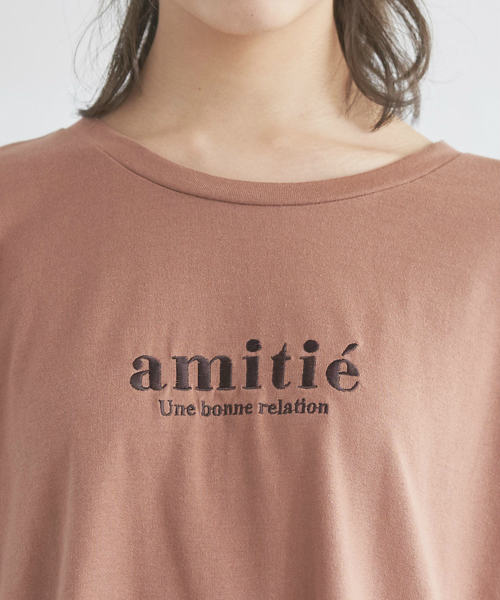 OLIVE des OLIVE（オリーブデオリーブ）の「アソートTシャツPart3（Tシャツ/カットソー・レディース・スミクロ/アイボリー/ダークブラウン/ライトブラウン・FREE）」の11枚目の写真