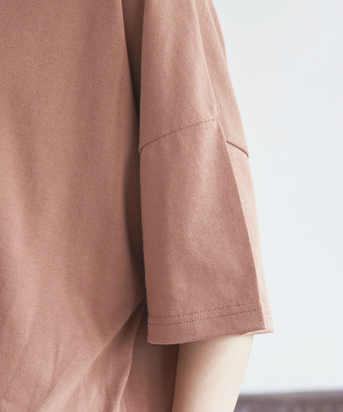 OLIVE des OLIVE（オリーブデオリーブ）の「アソートTシャツPart3（Tシャツ/カットソー・レディース・スミクロ/アイボリー/ダークブラウン/ライトブラウン・FREE）」の12枚目の写真