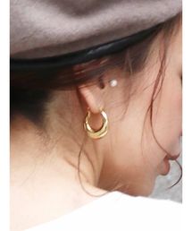 Ungrid | メタルラウンドピアス(ピアス（両耳用）)