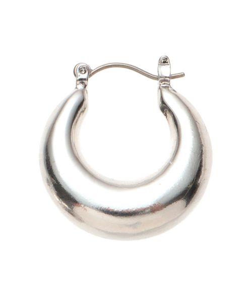 Ungrid（アングリッド）の「メタルラウンドピアス（ピアス（両耳用）・レディース・シルバー/ゴールド・FREE）」の5枚目の写真