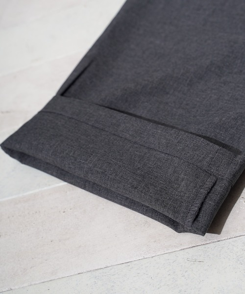 ARCHIVER(アーカイバ)の「【Bl】ワイドルーズシルエットスラックス(スラックス・メンズ・チャコールグレー/ブラック・SMALL/MEDIUM/LARGE/X-LARGE)」の3枚目の写真