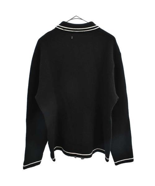 ブランド古着】ジップアップポロセーター ニットジャケット ニット