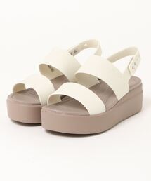 crocs | クロックス ブルックリン ロウ ウェッジ ウィメンcrocs brooklyn low wedge w(サンダル)