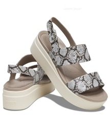 crocs | クロックス ブルックリン ロウ ウェッジ ウィメンcrocs brooklyn low wedge w(サンダル)
