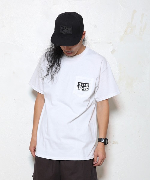 SUB POP(サブポップ)の「S/S TEE "RECORD HANDS"/ ショートスリーブ T "レコード ハンズ”(Tシャツ/カットソー・メンズ・ホワイト・LARGE/SMALL/MEDIUM/X-LARGE)」の7枚目の写真