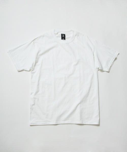 HANES（ヘインズ）の「【Hanes/ヘインズ】Beffy ビーフィー　Tシャツ 無地　ユニセックス クルーネック（Tシャツ/カットソー・メンズ・ホワイト/ブラック・SMALL/MEDIUM/LARGE/X-LARGE）」の10枚目の写真