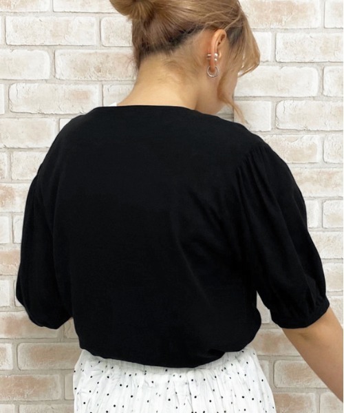 apres jour(アプレジュール)の「リネンクロスイロイロボタンブラウス【ZOZOTOWN限定アイテム】(シャツ/ブラウス・レディース・ライトブルー/ブラック/ベージュ/オフホワイト/ラベンダー/ミント・フリー)」の19枚目の写真