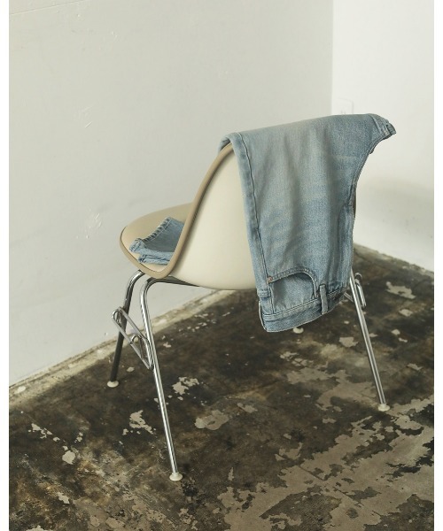 TODAYFUL（トゥデイフル）の「Jamas'sデニム（デニムパンツ・レディース・サックスブルー/インディゴブルー・24inch/25inch/26inch/23inch）」の9枚目の写真