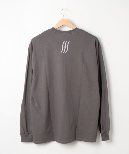 FUN/FOR/FICTION(ファンフォーフィクション)の「《FUN FOR FICTION》THE FICTION LS T(Tシャツ/カットソー・レディース・ナチュラル/チャコールグレー・FREE)」の3枚目の写真
