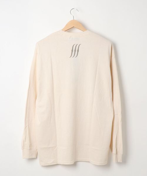 FUN/FOR/FICTION(ファンフォーフィクション)の「《FUN FOR FICTION》THE FICTION LS T(Tシャツ/カットソー・レディース・ナチュラル/チャコールグレー・FREE)」の4枚目の写真