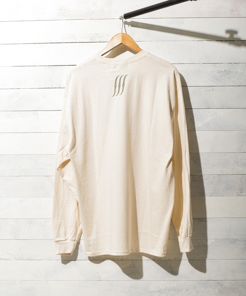FUN/FOR/FICTION(ファンフォーフィクション)の「《FUN FOR FICTION》THE FICTION LS T(Tシャツ/カットソー・レディース・ナチュラル/チャコールグレー・FREE)」の5枚目の写真