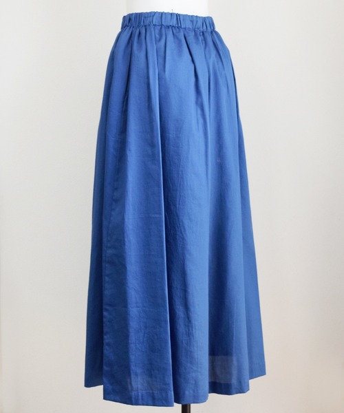 Marient（マリエント）の「ギャザーワイドスカートPT/スカーチョ（その他パンツ・レディース・ホワイト/ベージュ/ブルー・FREE）」の15枚目の写真