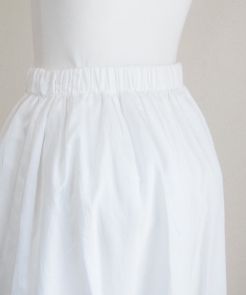 Marient（マリエント）の「ギャザーワイドスカートPT/スカーチョ（その他パンツ・レディース・ホワイト/ベージュ/ブルー・FREE）」の13枚目の写真