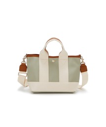 【Breath TOPKAPI /ブレス トプカピ】【撥水】スコッチグレイン ショルダー付き 2way ミニ トート バッグ