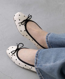 【21.0～26.5サイズ展開 / 新色追加】【 ふわカル 】 スクエアトゥ バレエシューズ