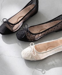 バレエシューズ（ブラック/黒色系）ファッション通販 - ZOZOTOWN