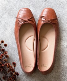 menue | スクエアトゥ バレエシューズ(バレエシューズ)