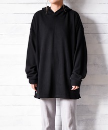 TRAP/U （トラップユー）の「【69】【TRAP/U】サイド釦　プルパーカー（パーカー）」