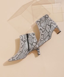 CORSO ROMA，9 | CORSO ROMA 9/パイソン柄ショートブーツ(ブーツ)