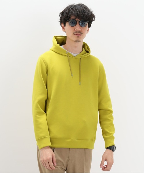 EDIFICE（エディフィス）の「ライトダンボールパーカー（パーカー・メンズ・ブラック/チャコールグレー/ホワイト×ホワイト/ベージュ系その他/ライトグリーン/ライトイエロー・SMALL/MEDIUM/LARGE/X-LARGE）」の15枚目の写真