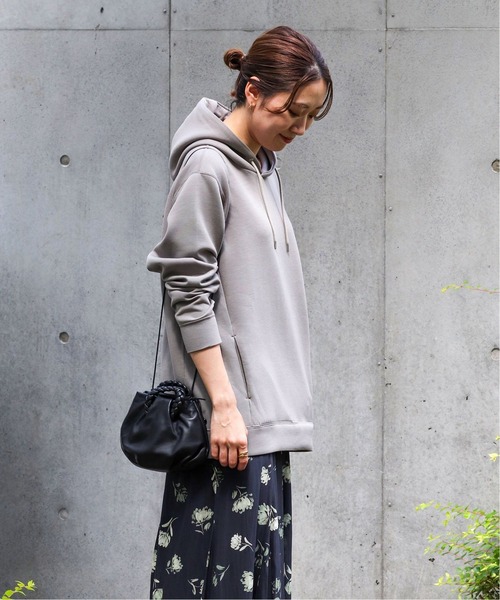 EDIFICE（エディフィス）の「ライトダンボールパーカー（パーカー・メンズ・ブラック/チャコールグレー/ホワイト×ホワイト/ベージュ系その他/ライトグリーン/ライトイエロー・SMALL/MEDIUM/LARGE/X-LARGE）」の22枚目の写真