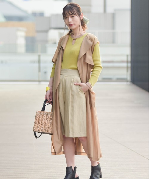 Ray BEAMS（レイビームス）の「Ray BEAMS / 柳 カゴバッグ（トートバッグ・レディース・ブラック/オフホワイト・ONE SIZE）」の19枚目の写真