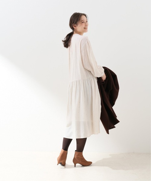 Spick & Span（スピックアンドスパン）の「ドット刺繍ティアード