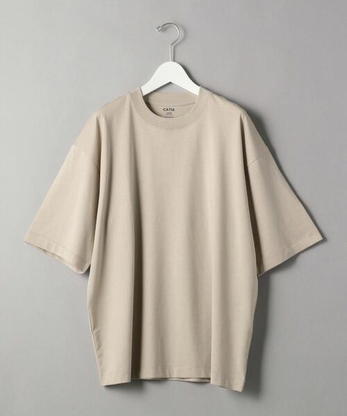 BEAUTY&YOUTH UNITED ARROWS(ビューティーアンドユースユナイテッドアローズ)の「BY CATIA Tシャツ 【抗菌防臭加工】:(Tシャツ/カットソー・メンズ・ブラック/ホワイト/ベージュ/その他1・XL/L/S/M)」の4枚目の写真