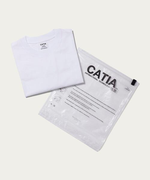 BEAUTY&YOUTH UNITED ARROWS(ビューティーアンドユースユナイテッドアローズ)の「BY CATIA Tシャツ 【抗菌防臭加工】:(Tシャツ/カットソー・メンズ・ブラック/ホワイト/ベージュ/その他1・XL/L/S/M)」の9枚目の写真