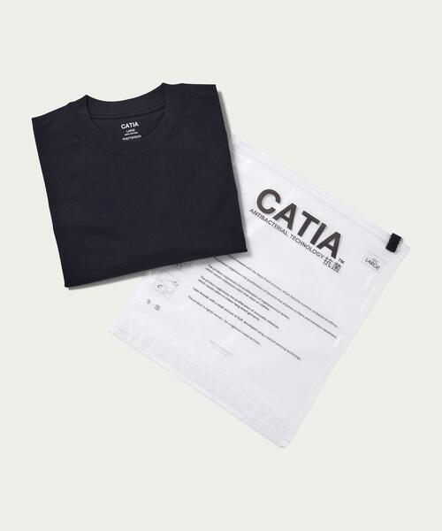 BEAUTY&YOUTH UNITED ARROWS(ビューティーアンドユースユナイテッドアローズ)の「BY CATIA Tシャツ 【抗菌防臭加工】:(Tシャツ/カットソー・メンズ・ブラック/ホワイト/ベージュ/その他1・XL/L/S/M)」の13枚目の写真