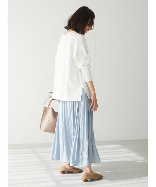 Green　Parks（グリーンパークス）の「・cache cache バンブーショルダーバッグ＊（ショルダーバッグ・レディース・ベージュ/アイボリー/ラベンダー・FREE）」の9枚目の写真