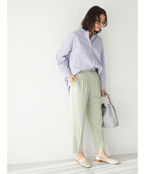 Green　Parks（グリーンパークス）の「・cache cache バンブーショルダーバッグ＊（ショルダーバッグ・レディース・ベージュ/アイボリー/ラベンダー・FREE）」の10枚目の写真