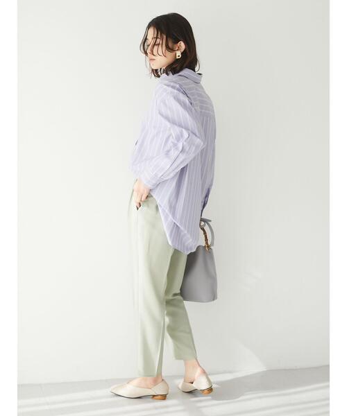 Green　Parks（グリーンパークス）の「・cache cache バンブーショルダーバッグ＊（ショルダーバッグ・レディース・ベージュ/アイボリー/ラベンダー・FREE）」の11枚目の写真