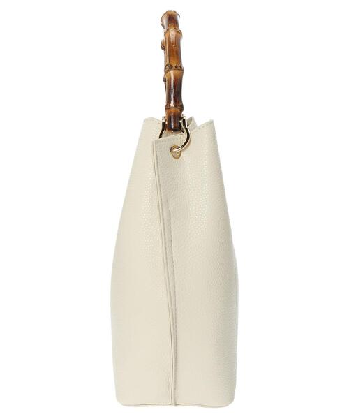 Green　Parks（グリーンパークス）の「・cache cache バンブーショルダーバッグ＊（ショルダーバッグ・レディース・ベージュ/アイボリー/ラベンダー・FREE）」の15枚目の写真