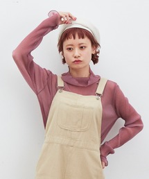 シアープリーツハイネックメローTOPS