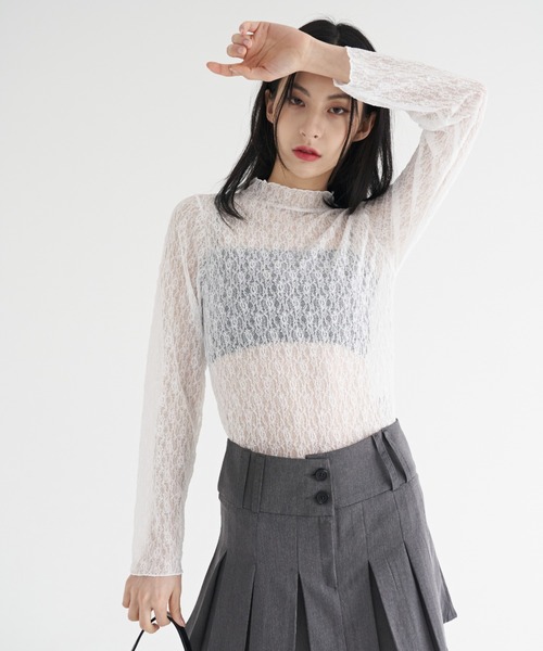 FEKETE（フェケテ）の「FEKETE PLEATS MINI SKIRT（スカート