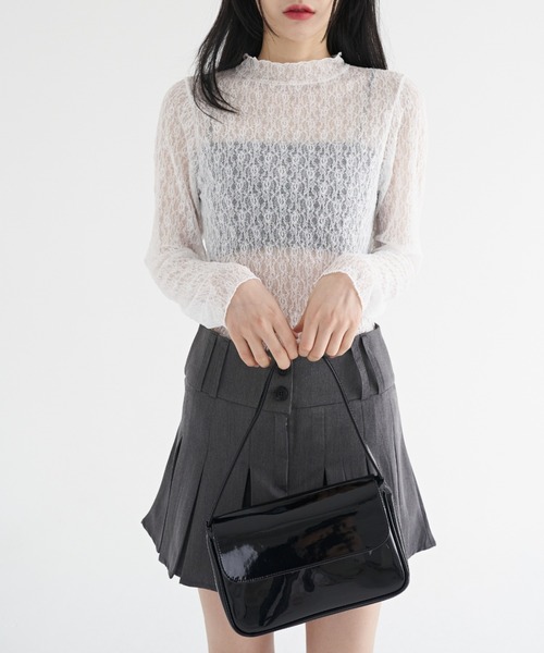 FEKETE（フェケテ）の「FEKETE PLEATS MINI SKIRT（スカート）」 - WEAR