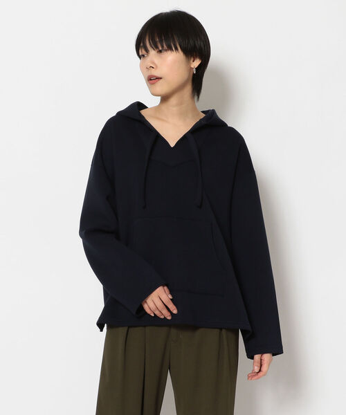 Uncut Bound（アンカットバウンド）の「Uncut Bound(アンカットバウンド)  メキシカンパーカー（パーカー・レディース・ネイビー/ベージュ/オフホワイト・FREE）」の3枚目の写真