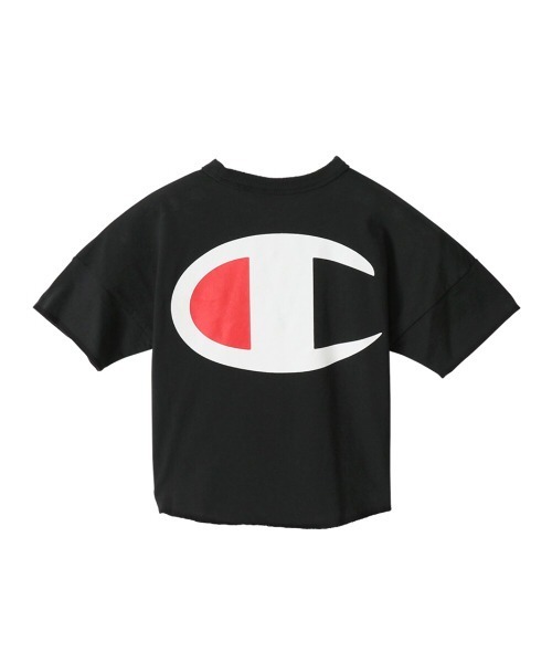 Champion(チャンピオン)の「【Champion/チャンピオン】キッズ キャンパス ショートスリーブTシャツ(Tシャツ/カットソー・キッズ・ブラック/オフホワイト/ベージュ/オレンジ/サックスブルー・100/130/120/140/110)」の11枚目の写真