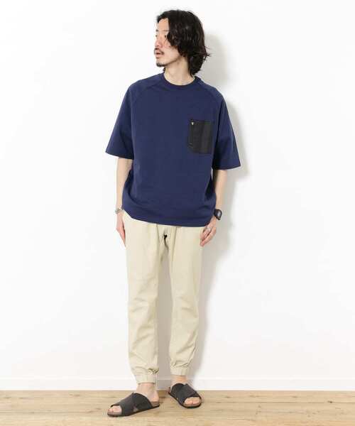 URBAN RESEARCH（アーバンリサーチ）の「リネンイージージョガーパンツ（その他パンツ・メンズ・カーキ/ネイビー/ライトベージュ/ブラウン・LARGE/MEDIUM）」の11枚目の写真