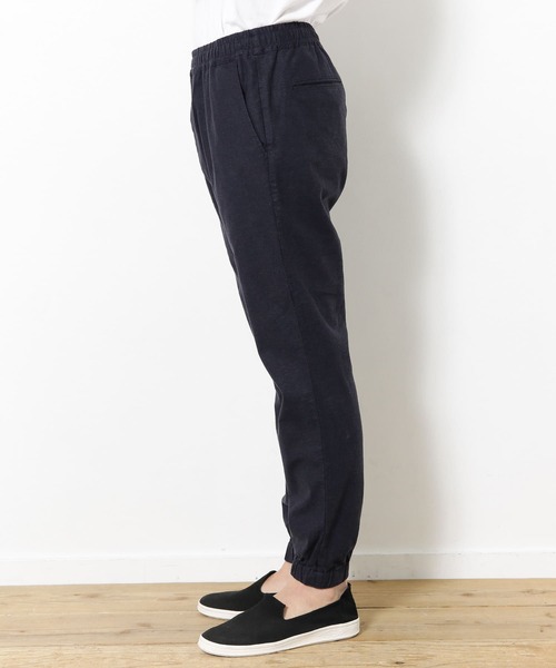 URBAN RESEARCH（アーバンリサーチ）の「リネンイージージョガーパンツ（その他パンツ・メンズ・カーキ/ネイビー/ライトベージュ/ブラウン・LARGE/MEDIUM）」の20枚目の写真