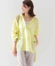 ラミーリヨセルバックギャザーシャツ◆