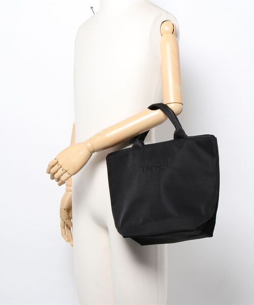 KOBE LETTUCE（コウベレタス）の「ファスナー付き保冷ランチバッグ（トートバッグ・レディース・ベージュ/ブラック/グリーン系その他/ブラック系その他・FREE）」の18枚目の写真