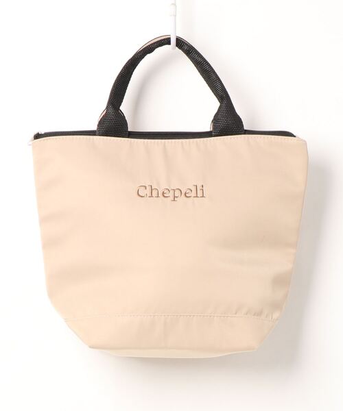 KOBE LETTUCE（コウベレタス）の「ファスナー付き保冷ランチバッグ（トートバッグ・レディース・ベージュ/ブラック/グリーン系その他/ブラック系その他・FREE）」の12枚目の写真