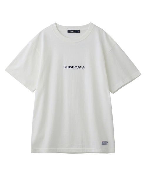 SILAS（サイラス）の「BASIC SILAS AND MARIA S/S TEE（Tシャツ/カットソー・メンズ・チャコールグレー/ブラック/オフホワイト/ホワイト/ネイビー/ベージュ・LARGE/X-LARGE/MEDIUM/SMALL）」の3枚目の写真
